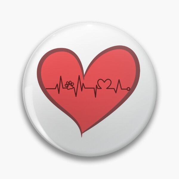 Item preview, A heart that contains the heartbeat of those who loves animals designed and sold by lanasworld.