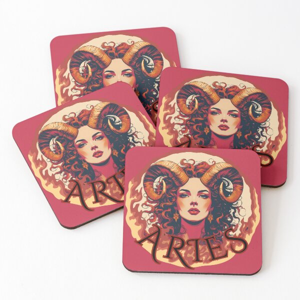 Item preview, Aries Season Fire Zodiac Sign Power designed and sold by KateLeap.