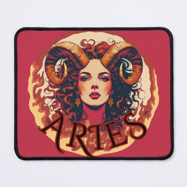 Item preview, Aries Season Fire Zodiac Sign Power designed and sold by KateLeap.