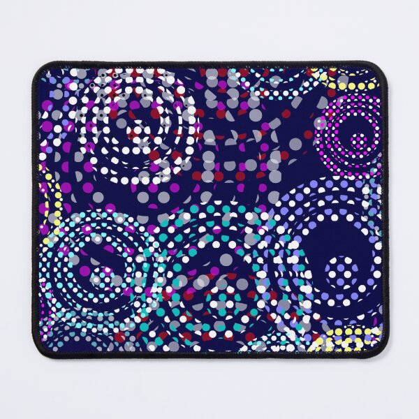 Item preview, Fabric of the Universe Halfdrop on Navy Blue 000140 designed and sold by Art in My Loft.