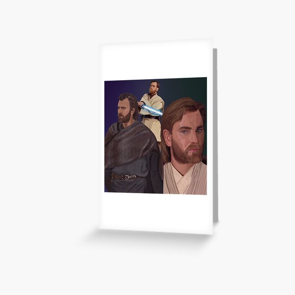 Aperçu de l'œuvre Obi Wan Kenobi créée et vendue par happylittlecryptid.