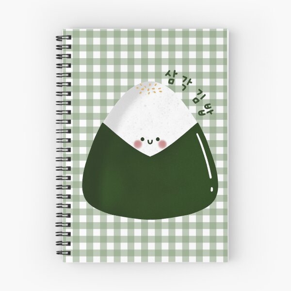 Item preview, Kawaii Korean 삼각 김밥 Onigiri Art – Cute Food Aesthetic designed and sold by Kimchi-style-.