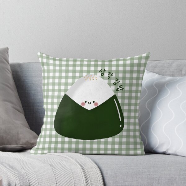 Item preview, Kawaii Korean 삼각 김밥 Onigiri Art – Cute Food Aesthetic designed and sold by Kimchi-style-.