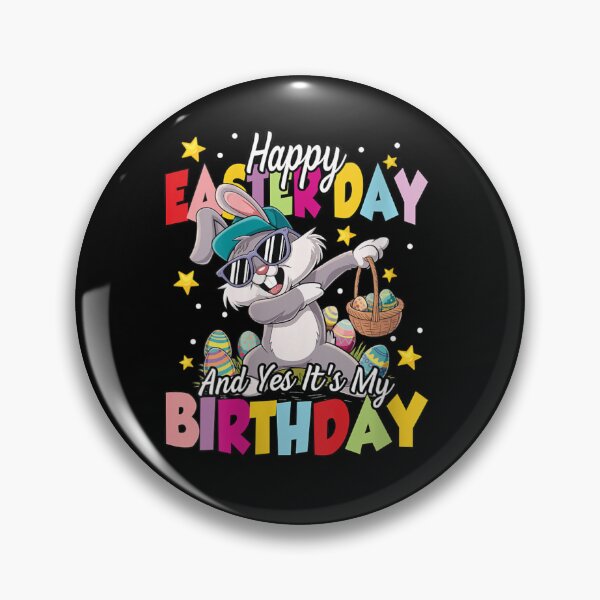 Item preview, Happy Easter Day And Yes It's My Birthday designed and sold by artcultreone.