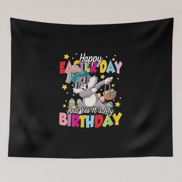 Item preview, Happy Easter Day And Yes It's My Birthday designed and sold by artcultreone.