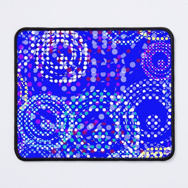 Item preview, Fabric of the Universe Halfdrop on Royal Blue 0003ff designed and sold by Art in My Loft.