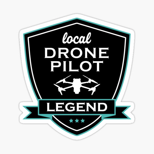 Item preview, Funny Drone Pilot Legend Quote designed and sold by HotHibiscus.