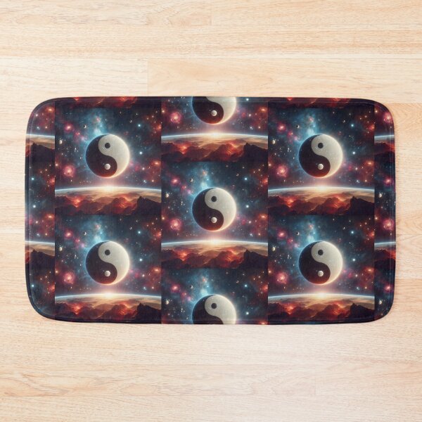 Item preview, Ying Yang symbol at space  designed and sold by Dogandesighn.