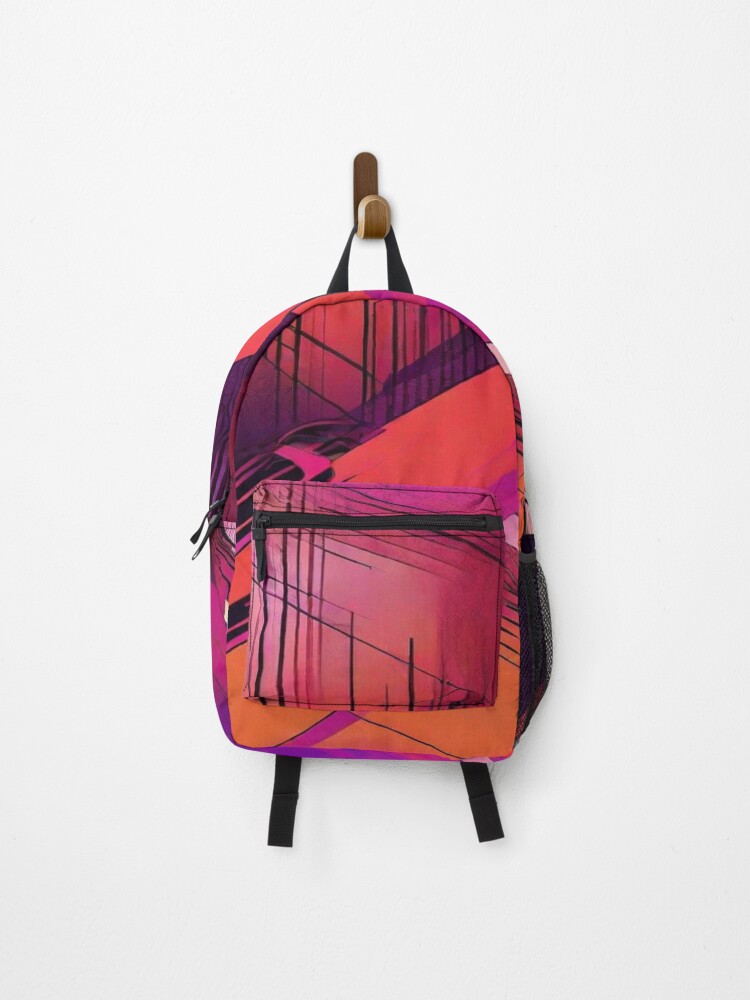 Thumbnail 1 of 3, Backpack, Abstract designed and sold by Seeded.