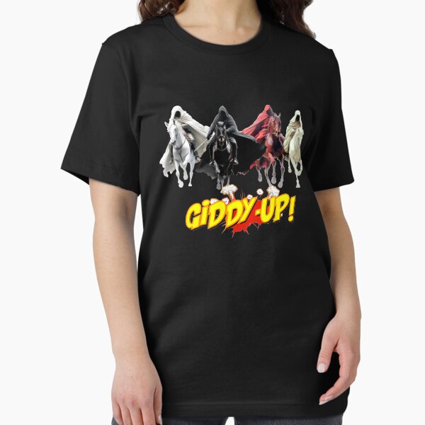 Item preview, 4 horsemen giddy up logo designed and sold by VWscout2.