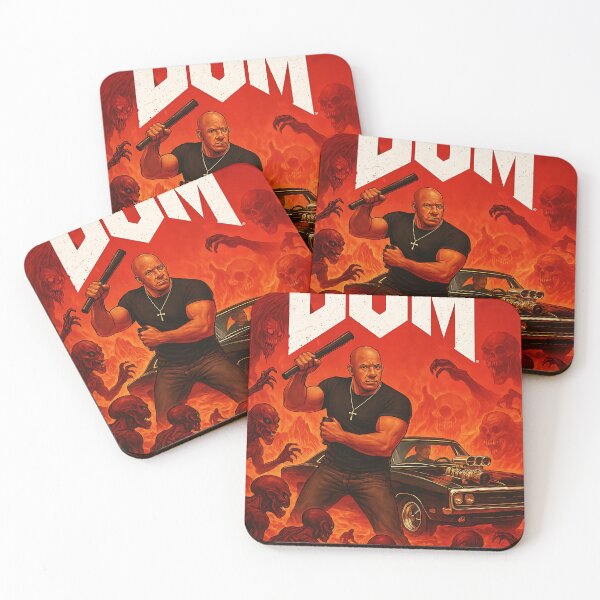Item preview, Dom, Fast & Furious parody, Dom Slayer designed and sold by PrintShangri-La.