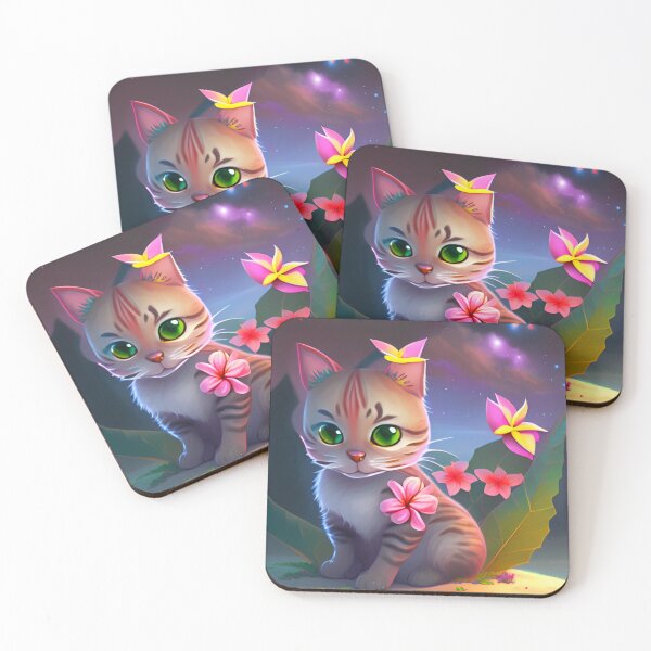 Item preview, A Beautiful Cute Cat designed and sold by MARIALOSA P.