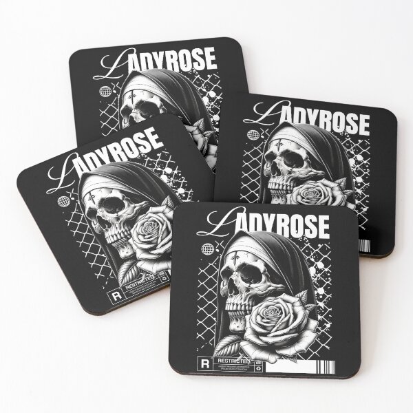 Item preview, Skull with Rose Illustration designed and sold by StyleTee11.