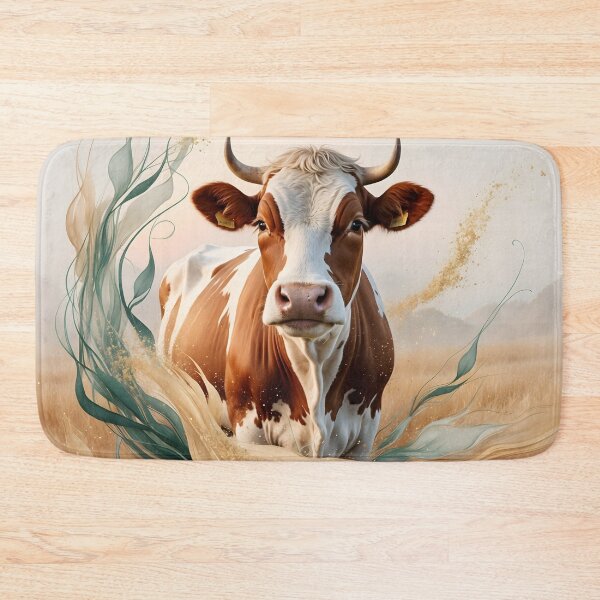 Item preview, Ethereal Cow Fantasy Art – Serene Spirit of the Fields designed and sold by LaLi-Designs.