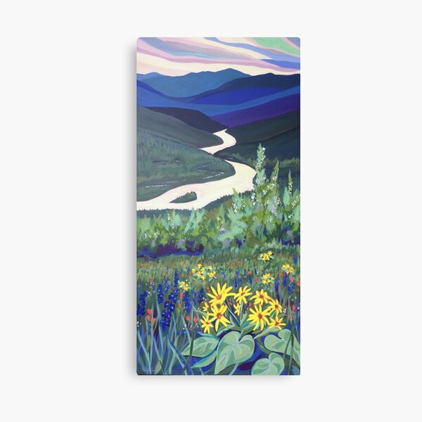 Kootenay River Valley Canvas Print