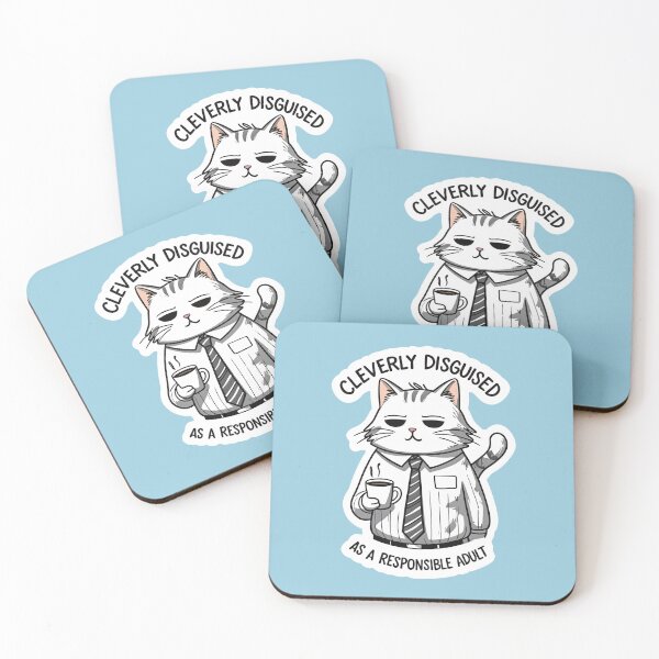 Item preview, Cleverly Disguised As A Responsible Funny Adulting Meme designed and sold by thecatcouch.