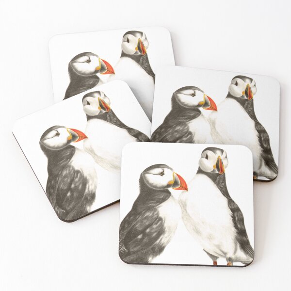 Item preview, puffins designed and sold by annanauja.