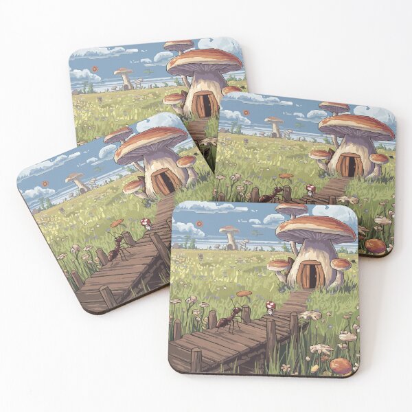 Item preview, Fantasy Mushroom Village – Pixel Art Nature designed and sold by NaturePixel.