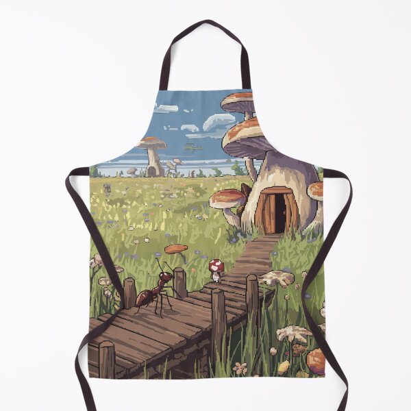 Item preview, Fantasy Mushroom Village – Pixel Art Nature designed and sold by NaturePixel.