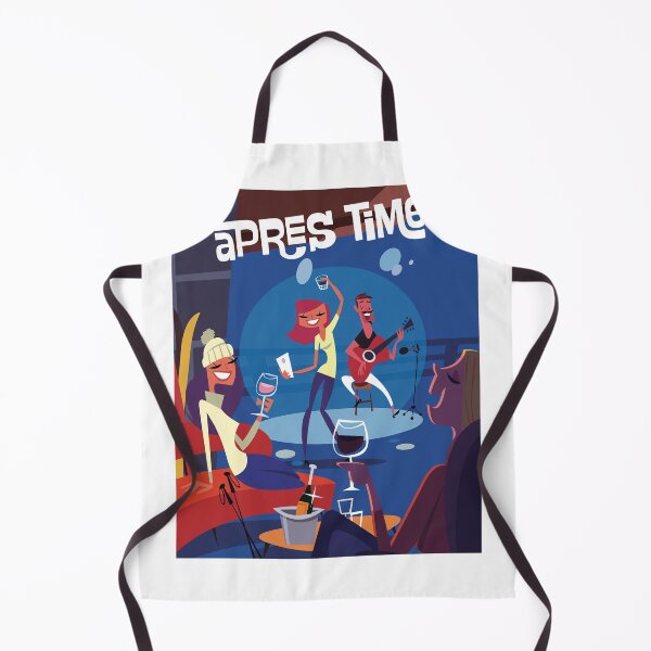 Item preview, Apres Time ski poster designed and sold by GAGodel.