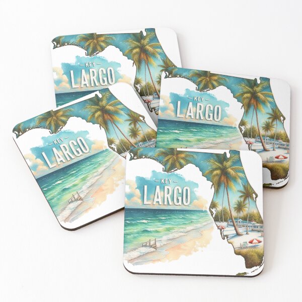 Item preview, Key Largo Florida Travel Art designed and sold by clarkfraser.