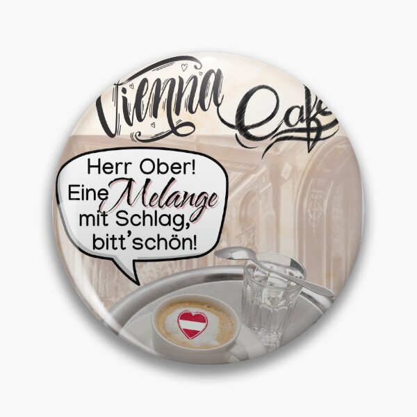 Item preview, Vienna Café Classic – Melange with Schlag, bitt’schön! designed and sold by mycreastyle.