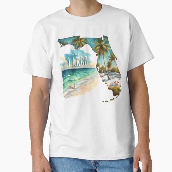 Item preview, Key Largo Florida Travel Art designed and sold by clarkfraser.
