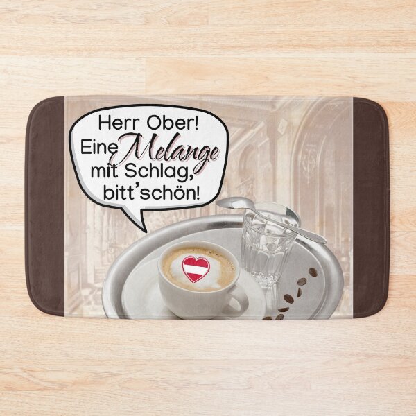 Item preview, Vienna Café Classic – Melange with Schlag, bitt’schön! designed and sold by mycreastyle.
