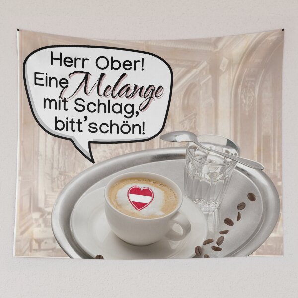 Item preview, Vienna Café Classic – Melange with Schlag, bitt’schön! designed and sold by mycreastyle.