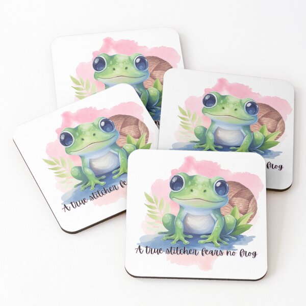 Item preview, A true Stitcher fears no frog designed and sold by BlueRabbit.