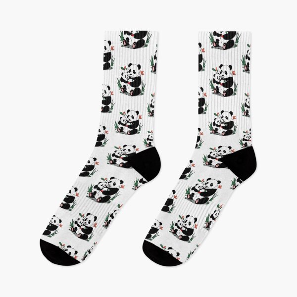 Item preview, Adorable Cartoon Panda with Baby - Cute and Wholesome Design designed and sold by WHDProduction45.