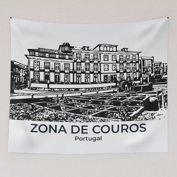Item preview, Zona de Couros - Portugal designed and sold by Lakeric Cityscapes.