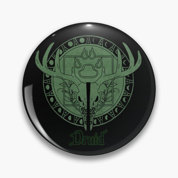 Item preview, Druid Class Emblem designed and sold by Chaos Bound Designs.