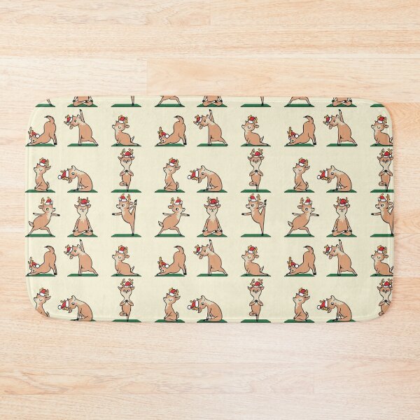 Item preview, Reindeer Yoga designed and sold by Huebucket.