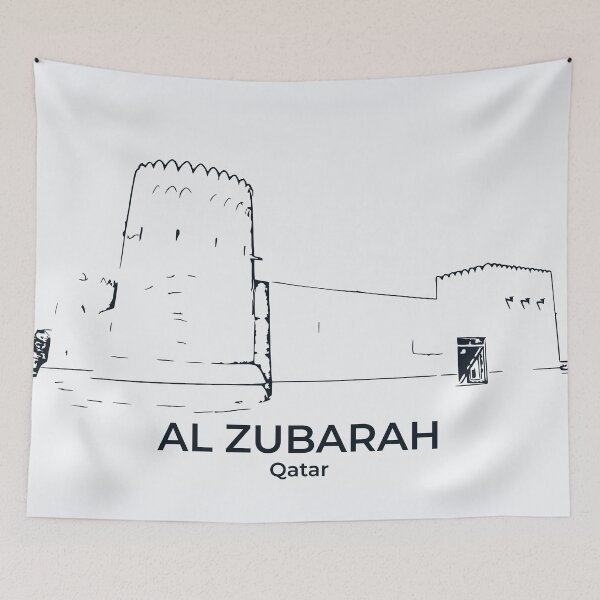 Item preview, Al Zubarah - Qatar designed and sold by Lakeric Cityscapes.