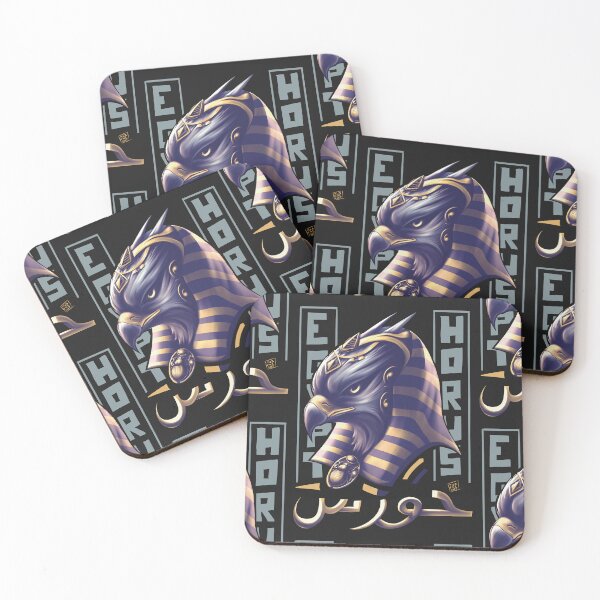 Item preview, Egyptian Gods Series - Horus | Mythological Art Print designed and sold by melbrins.