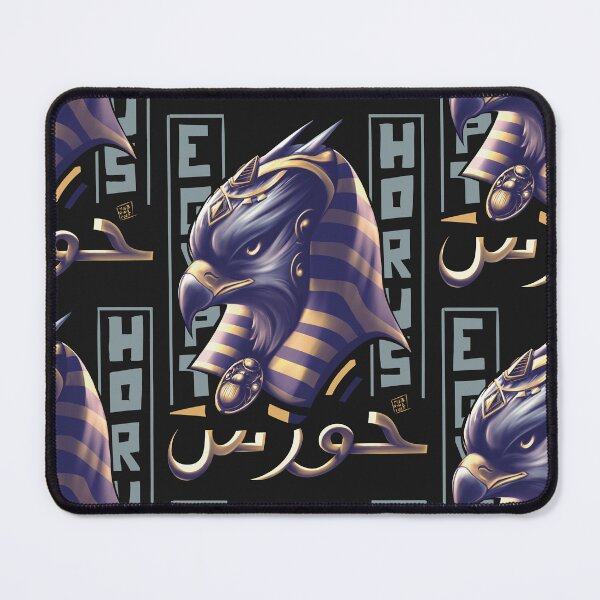 Item preview, Egyptian Gods Series - Horus | Mythological Art Print designed and sold by melbrins.
