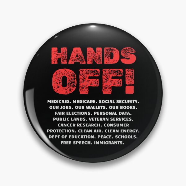 Item preview, Hands Off Protest Social Security And Medicare designed and sold by AniArtPL.