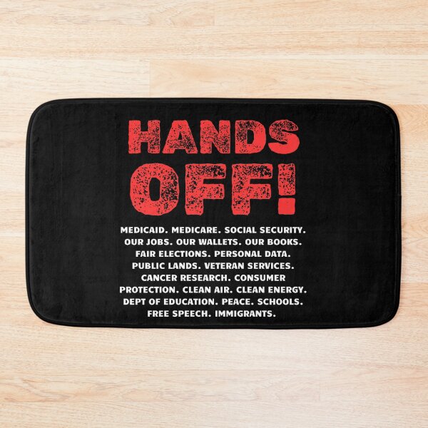 Item preview, Hands Off Protest Social Security And Medicare designed and sold by AniArtPL.