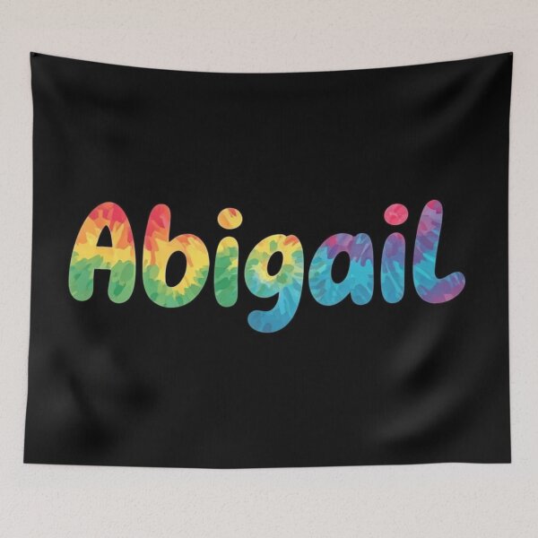 Aperçu de l'œuvre Nom personnalisé Abigail créée et vendue par Gabriela McDaniel.
