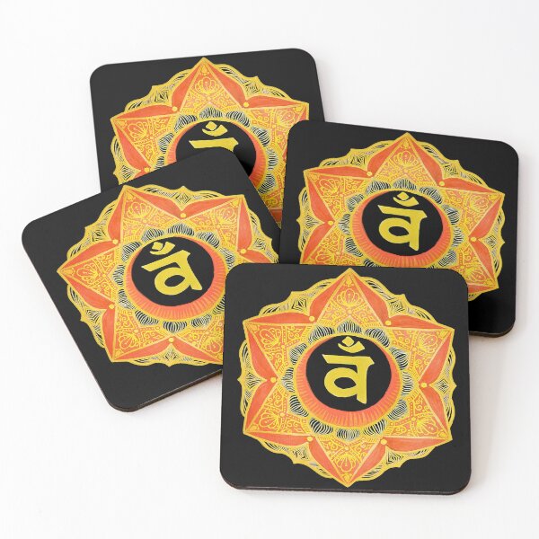 Item preview, Sacral Chakra Mandala – Svadhisthana Energy Art designed and sold by soulandhobby.