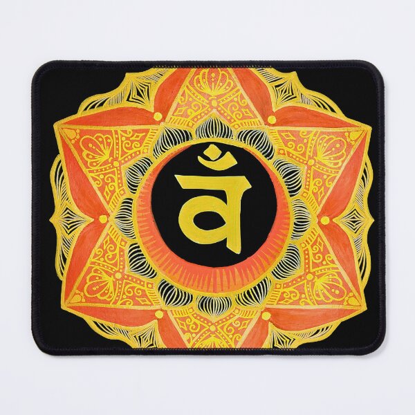 Item preview, Sacral Chakra Mandala – Svadhisthana Energy Art designed and sold by soulandhobby.