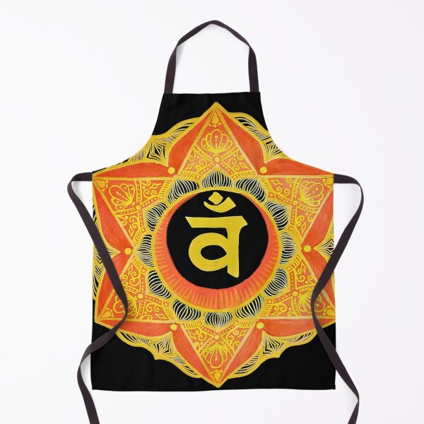Item preview, Sacral Chakra Mandala – Svadhisthana Energy Art designed and sold by soulandhobby.