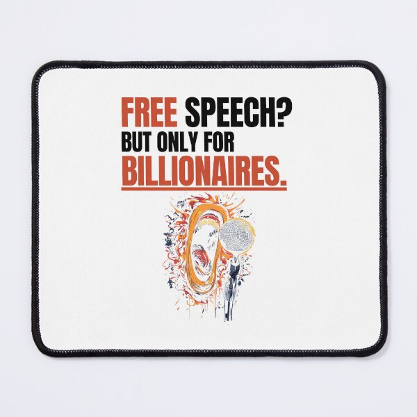 Item preview, No Gods, No Billionaires, No Elon, digital art design designed and sold by Panom Suavichien.