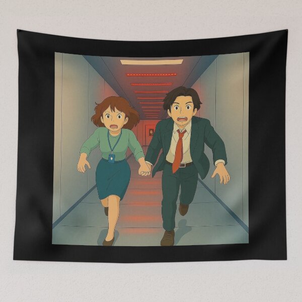 Artikelvorschau, Severance Studio Ghibli Helly und Mark entworfen und verkauft von Bondrewd1.