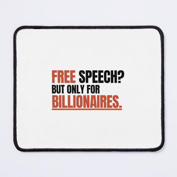 Item preview, No Gods, No Billionaires, No Elon, digital art design designed and sold by Panom Suavichien.