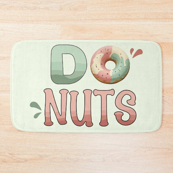 Item preview, Sweet & Pastel Donuts Delight : DO NUTS funny word designed and sold by CrazySweets.