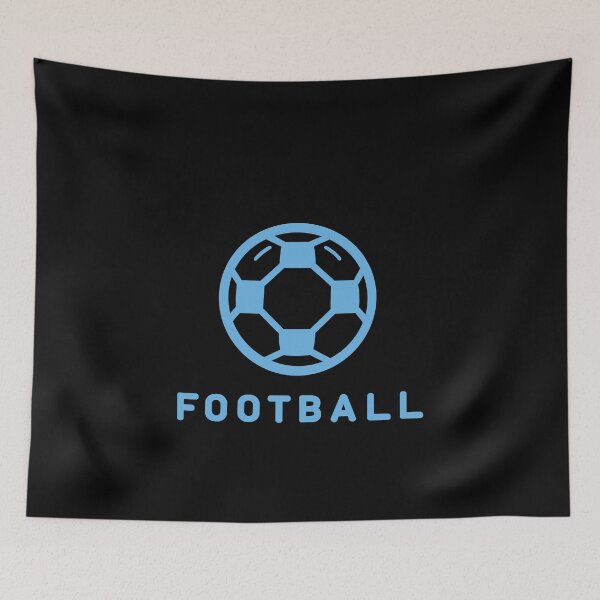 Item preview, Blue Football – Iconic Football Logo designed and sold by FunnehGacha.