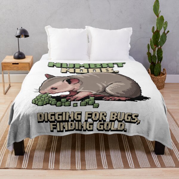Item preview, Numbat Noob - Funny Gamer Pixel Art designed and sold by NaturePixel.