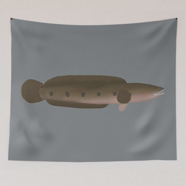 Item preview, Great Snakehead designed and sold by fishfolkart.